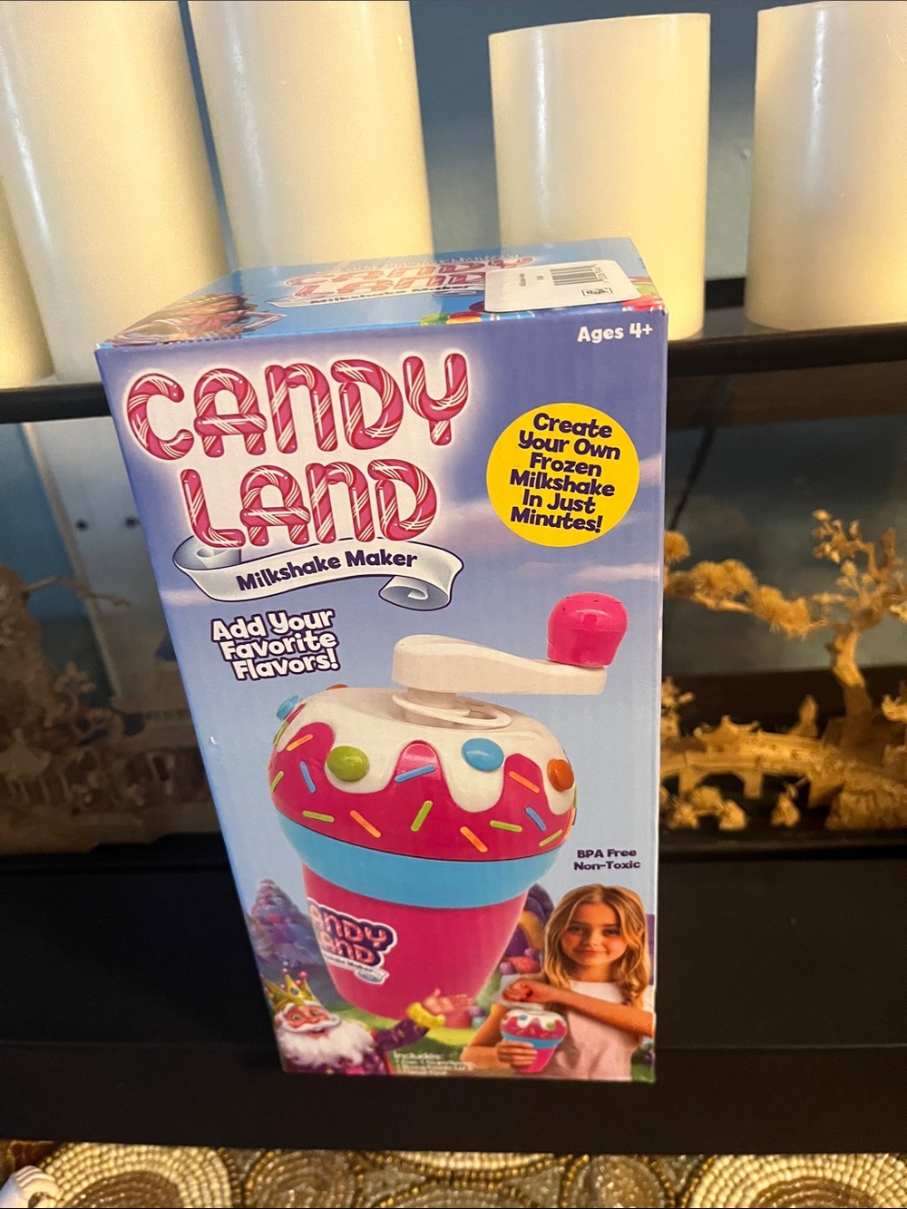 Hasbro Candy Land Milkshake Maker Pink & Blue